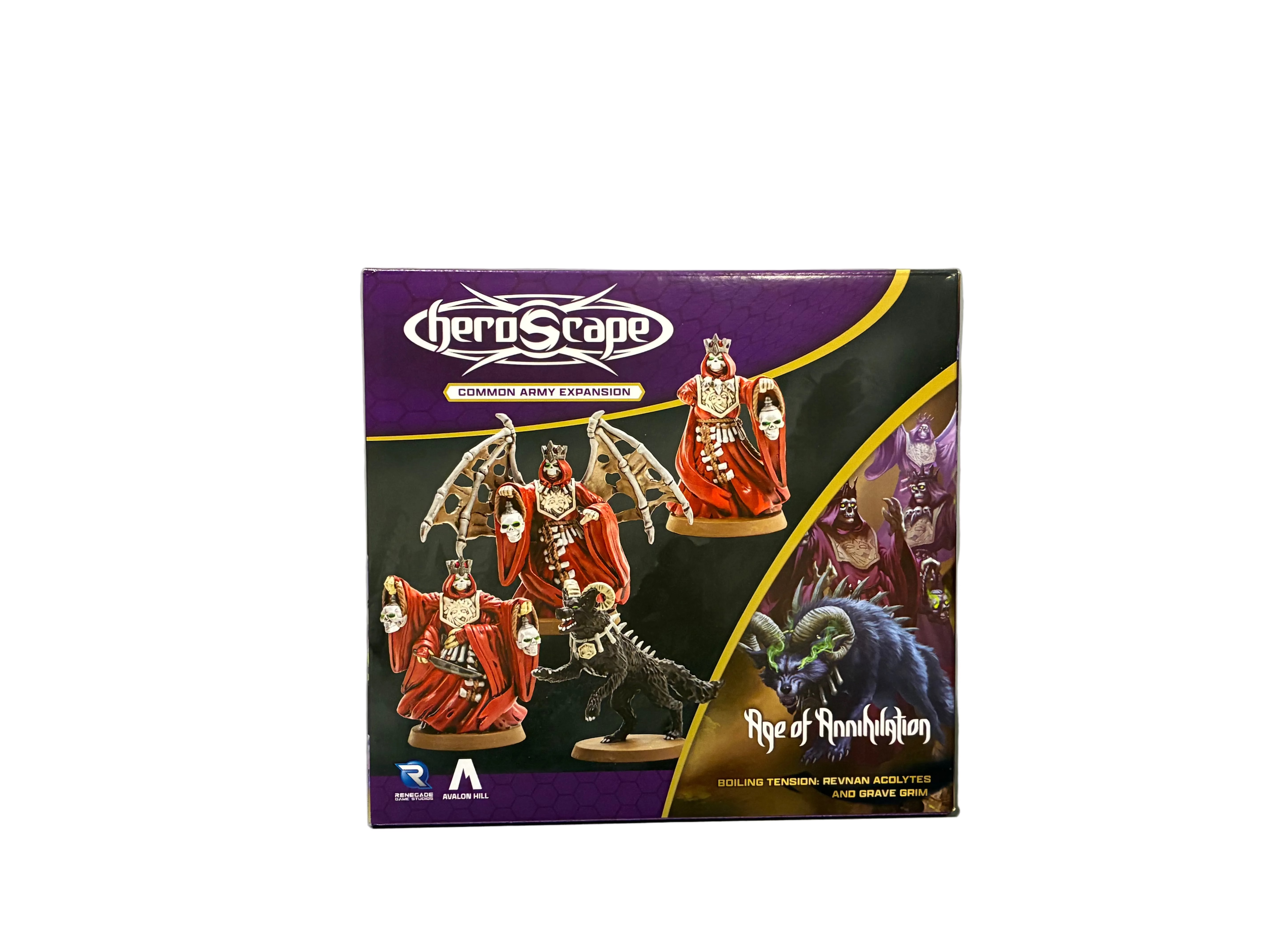 HeroScape Boiling tension Revnan acolytes, and grave grim expansion - Board Game